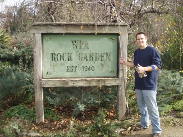Cause 15 Land Park Wpa Rock Garden